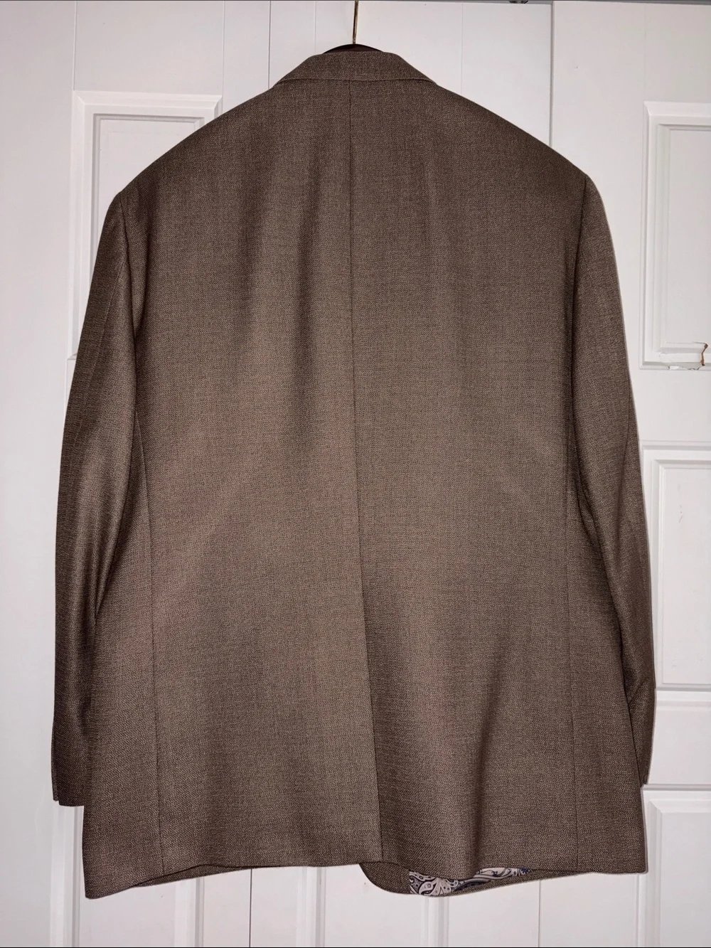 Lauren Ralph Lauren Taupe Sport Coat with Paisley Lining